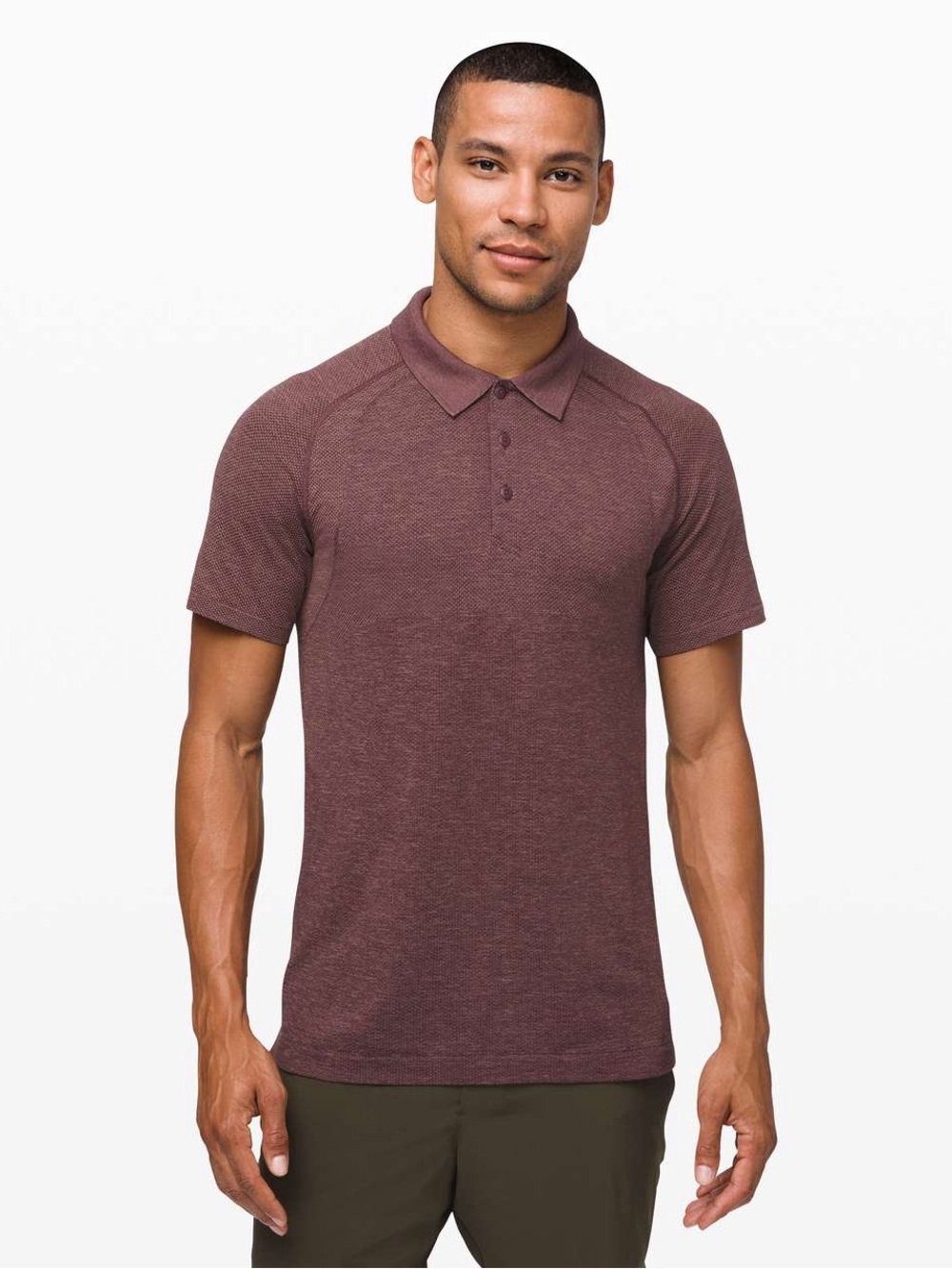 Lululemon Metal Vent Tech Polo 2.0
Red Dust / Arctic Plum Large